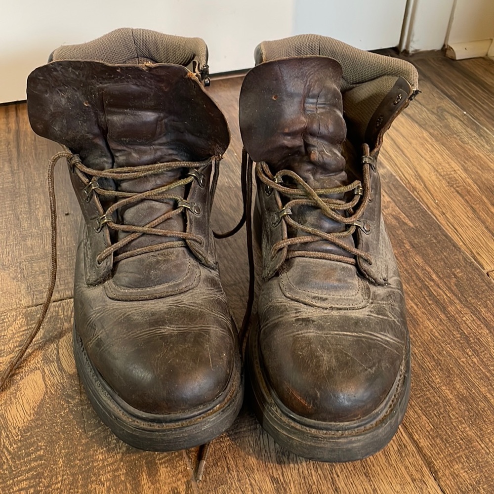 Red wing work boots